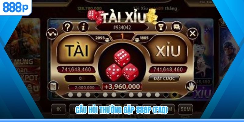Câu hỏi thường gặp 888P (FAQ)